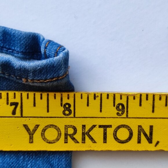 Signature by Levi Strauss jeans men's size W34/L30 denim blue slim straight - Picture 16 of 16